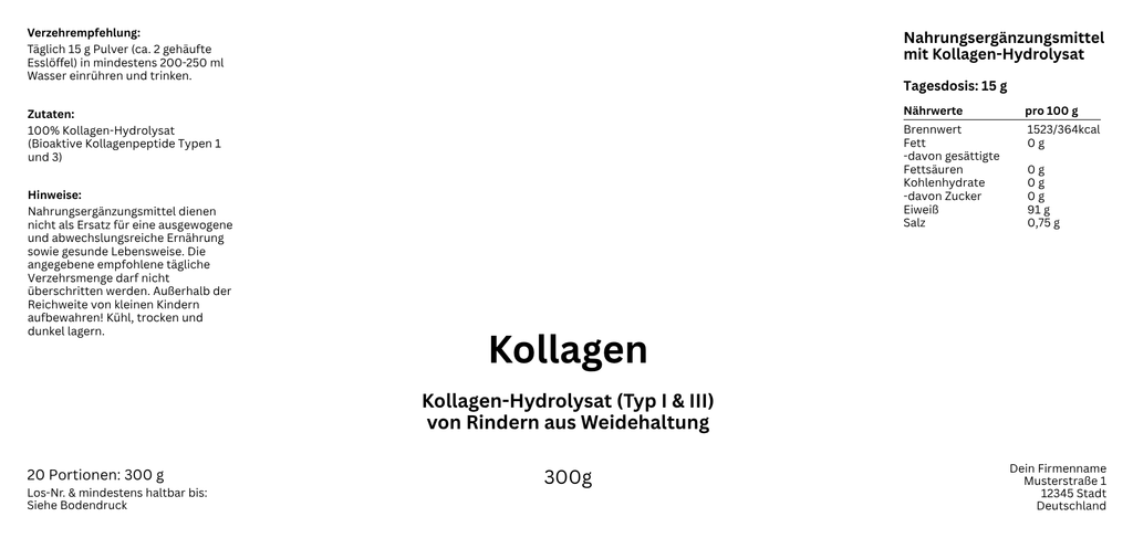 Nedvita Wellness Collagen Powder 300g