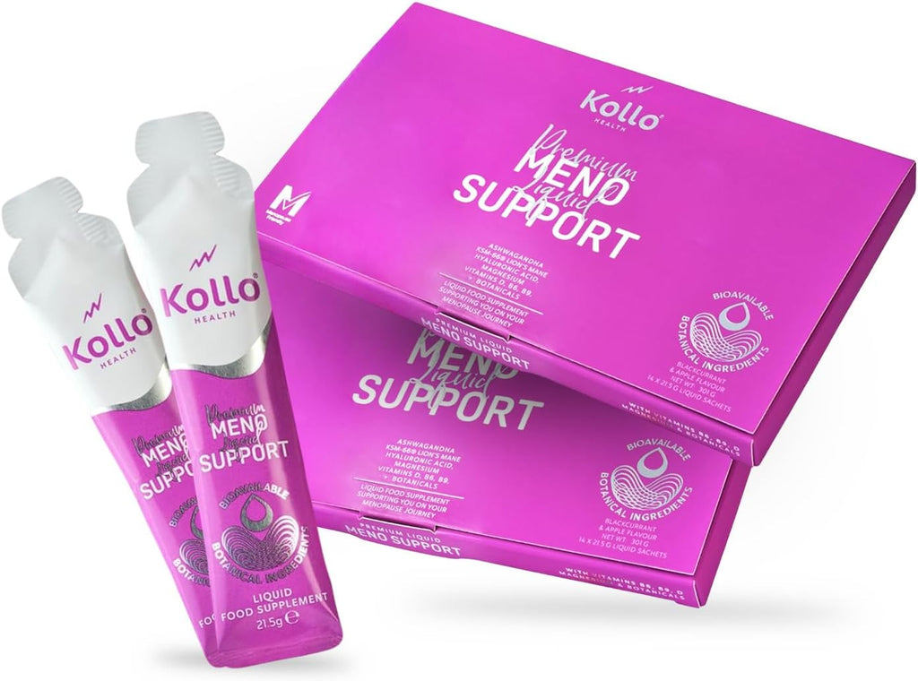 Menopause Supplements Liquid – Vitamins D3, B9, B6 for Energy & Balance
