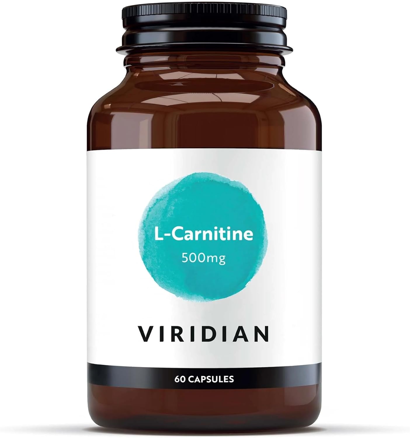 Viridian L-Carnitine 500mg – 60 Vegan Capsules for Energy & Performance