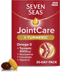 Seven Seas JointCare Plus Turmeric – Omega-3, Glucosamine & Chondroitin