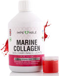 IMPECCABLE Liquid Marine Collagen 10,000mg – 500ml, Mixed Berry, Sugar Free