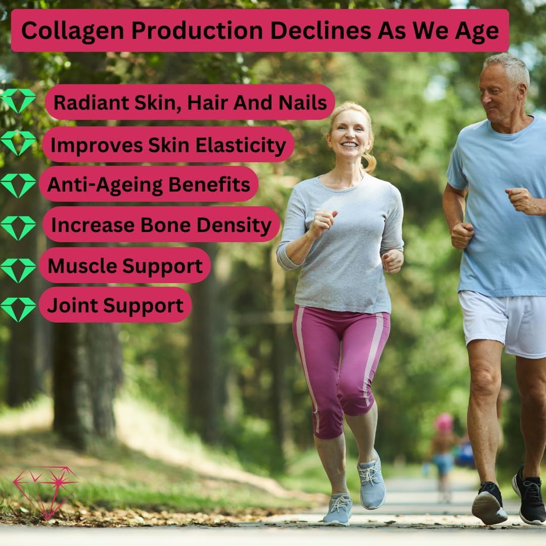IMPECCABLE Liquid Marine Collagen 10,000mg – 500ml, Mixed Berry, Sugar Free