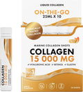 Swedish Nutra Liquid Marine Collagen 15,000mg – 10 Shots, Halal, Sugar Free