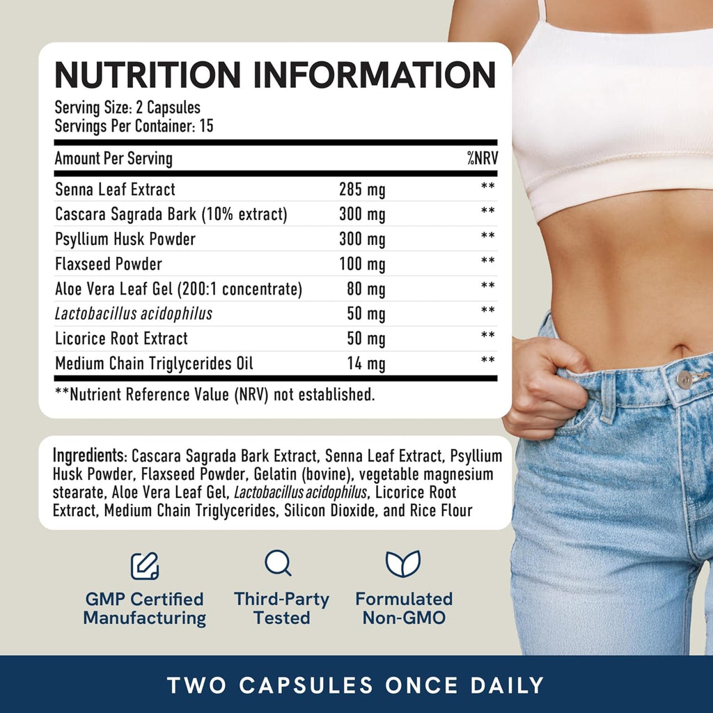7 Day Colon Cleanse & Detox – Gut Reset with Probiotics & Aloe Vera
