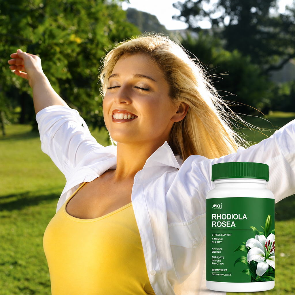 Rhodiola Rosea Capsules – Stress & Energy Support