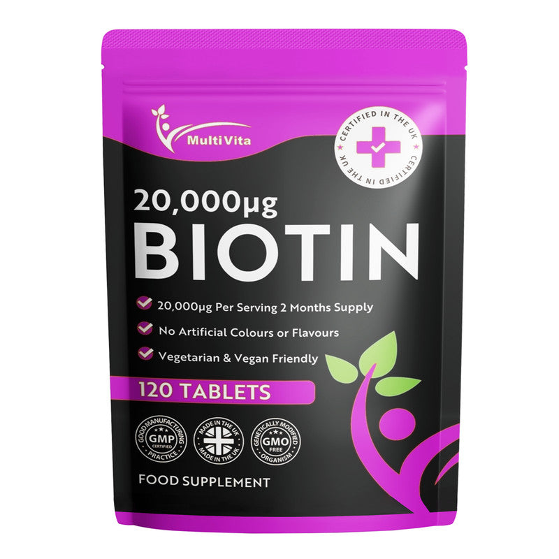 Multivita - Vitamins Health Supplements High Strength Vegan Tablets Capsules UK
