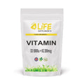 Vitamin D3 5000 IU and K2 MK7 200mcg Clean Natural Capsules UK Supplement