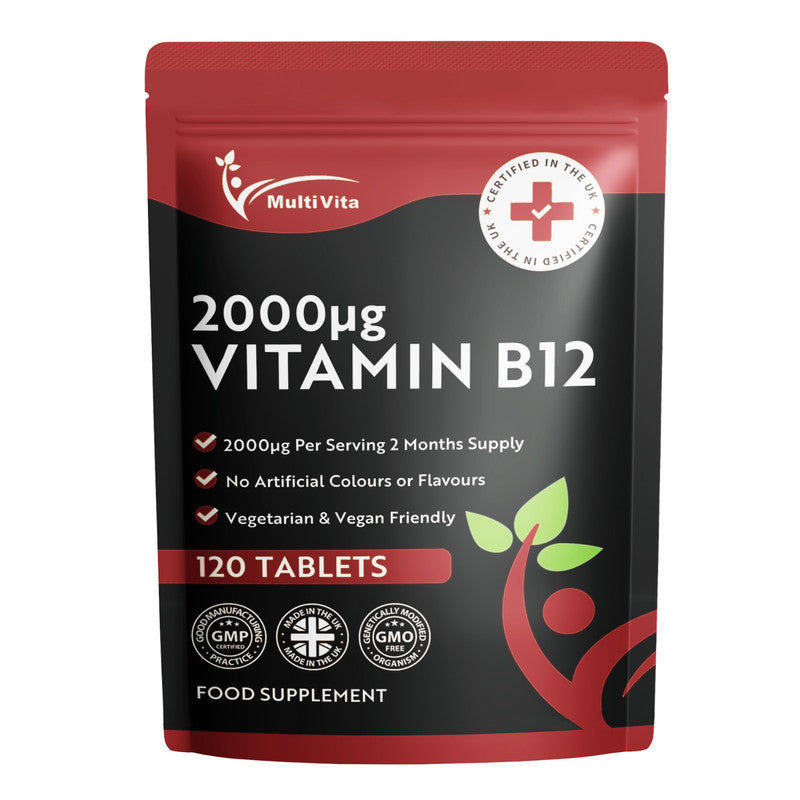 Multivita - Vitamins Health Supplements High Strength Vegan Tablets Capsules UK