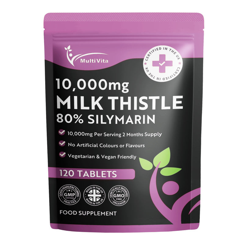 Multivita - Vitamins Health Supplements High Strength Vegan Tablets Capsules UK